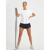 image:imagebaleaf Ice Cooling Short Sleeve Workout Tops for Women Running Shirts UPF 50 Athletic Tennis Yoga Split Back Quick DryWhite