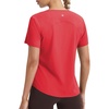 image:imagebaleaf Ice Cooling Short Sleeve Workout Tops for Women Running Shirts UPF 50 Athletic Tennis Yoga Split Back Quick DryRed