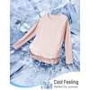 image:imagebaleaf Long Sleeve Cooling Workout Tops for Women Sun Shirts UPF 50 Quick Dry Lightweight Soft Running Athletic Gym HikingPink