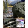 image:imagebaleaf Womens Hiking Pants Lightweight Water Resistant Quick Dry Cargo Trail Pants with Zippered Pockets Summer SPFArmy Green