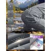 image:imagebaleaf Womens Hiking Pants Lightweight Water Resistant Quick Dry Cargo Trail Pants with Zippered Pockets Summer SPFDark Gray