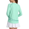 image:imagebaleaf Womens Sun Shirts Long Sleeve UPF 50 UV Protection Workout Tops Quick Dry Lightweight Hiking Athletic RunningLight Green