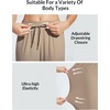 image:imagebaleaf Womens Swim Capris Pants 18 Quick Dry Modest Swimsuits UPF 50 Bathing Suit Bottoms Beach Pants with PocketsBrown