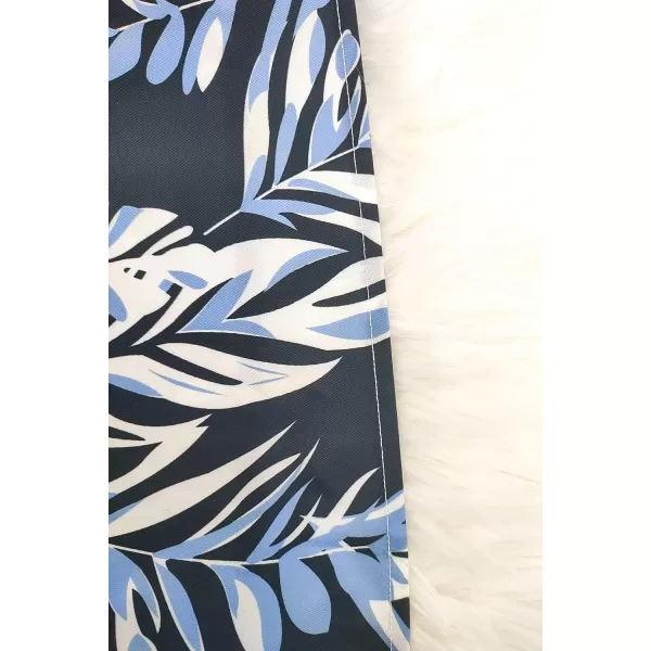 SouqFone Womens Summer Casual Long Dresses V Neck Beach Party Dress08leaf Print