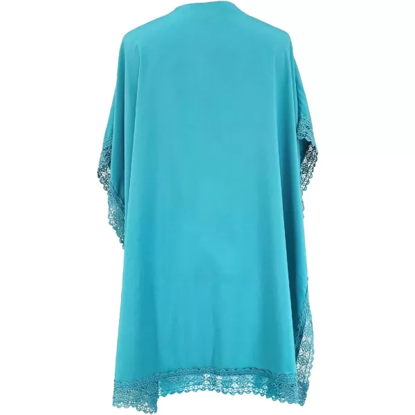 SuperPrity Womens Swimwear Cover Ups Summer Beach Swimsuit Cover Up Kimono02blue