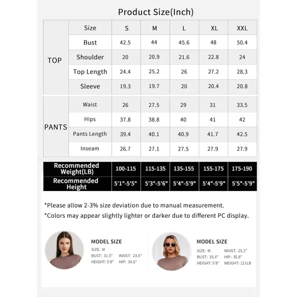 SuperPrity Lounge Sets for Women Fashion Two Piece Outfits Long Sleeve Knit Sweater Sets Jogger Tracksuit 2024 Fall ClothesDark Green