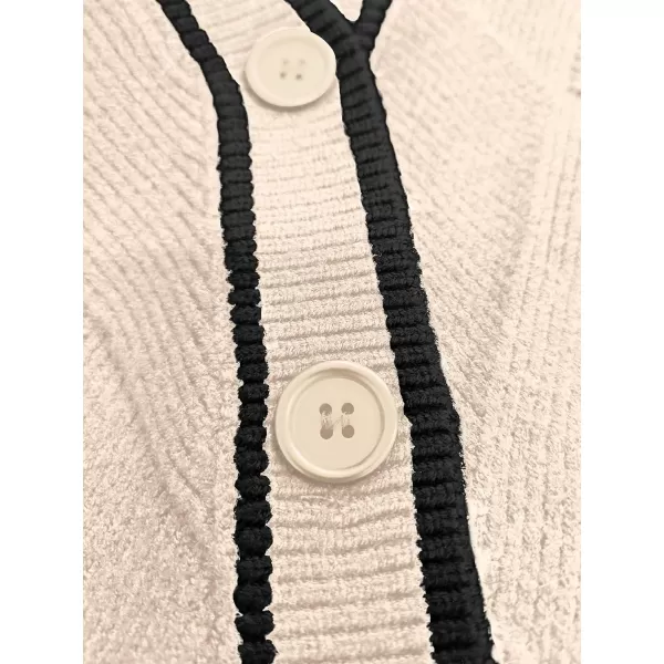 imageSuperPrity Cardigan Sweaters for Women Fashion 2024 Button Open Front Knit Oversized Cardigans Coat Fall Outfits OutwearApricot