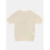 imageSuperPrity Crochet Tops for Women Summer Short Sleeve Hollow Out Sweater Beach Swimsuit Cover Ups 2025 Trendy Sexy TopApricot