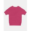 imageSuperPrity Crochet Tops for Women Summer Short Sleeve Hollow Out Sweater Beach Swimsuit Cover Ups 2025 Trendy Sexy TopHot Pink
