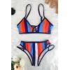 imageSouqFone Womens Bikini Swimuits Sexy Low Waisted Cutout Two Pieces Bathing Suits