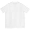 imageSuperPrity Mens Button Down Shirt Knit Shirts Short Sleeve Cuban Guayabera Cool Summer Beach ShirtsWhite