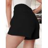 imageSuperPrity Running Shorts for Women High Waisted Workout Shorts Athletic Comfy Drawstring Sweat Gym Shorts with PocketsBlack