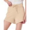 imageSuperPrity Running Shorts for Women High Waisted Workout Shorts Athletic Comfy Drawstring Sweat Gym Shorts with PocketsApricot