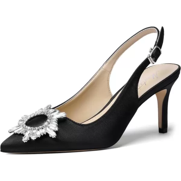 Mostrin Rhinestone Heels Women Slingback Pumps Pointed Toe Stilettos Heeld Party Wedding Bride Dress Pump ShoesWomen Size