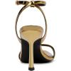 imageMostrin Heels for Women Strappy Heels Lace Up Ankle Strap Heels Pointed Open Toe Heels Stiletto High Heeled Sandals for Prom Party DailyGold