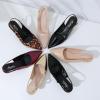 imageMostsrin Kitten Heels for Women Slingback Pointed Closed Toe Heels Womens Pumps Shoes for Wedding Party CommutingLeopard Print