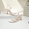 imageMostrin Heels for Women Strappy Sandals Square Open Toe High Heel Sandals Ankle Strap Stiletto Heels for Party WeddingWhite 05