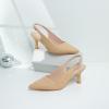 imageMostrin Kitten Heels for Women Slingback Pointed Closed Toe Heels Womens Pumps Shoes for Wedding Party CommutingRaffia Natural