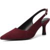 Burgundy Suede