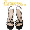 imageMostrin Heels For Women Sexy Strappy Heels Comfortable Ankle Strap Heel Open Toe Stiletto High Heeled Sandals For PartyNight OutDailyBlackpu