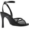 imageMostrin Heels for Women Square Open Toe Heeled Sandals Ankle Strap Sexy Peep Toe High Heels for Party Prom Wedding Dressy Pumps ShoesBlackmesh