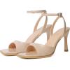 imageMostrin Heels for Women Square Open Toe Heeled Sandals Ankle Strap Sexy Peep Toe High Heels for Party Prom Wedding Dressy Pumps ShoesNude