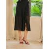 imageMostrin Heels for Women Strappy Lace Up Ankle Strap Heels Pointed Open Toe Stiletto High Heeled Sandals for Prom Party DailyLh08burgundy