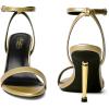 imageMostrin Heels for Women Strappy Lace Up Ankle Strap Heels Pointed Open Toe Stiletto High Heeled Sandals for Prom Party DailyLh08gold