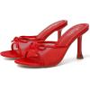 imageMostrin Kitten Heels for Women Round Toe Heels With Bow Vintage Mules Sexy Slip on Stiletto Backless Sandals for Party DailyRed Mesh