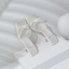imageMostrin Kitten Heels for Women Round Toe Heels With Bow Vintage Mules Sexy Slip on Stiletto Backless Sandals for Party DailyWhite03