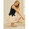 imageMostrin Kitten Heels for Women Slingback Low Heels Pointed Closed Toe Pumps with Buckle Womens Pumps ShoesNude