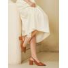imageMostrin Block Slingback Heels for Women Pointed Closed Toe Chunky Heels Office Work Shoes Womens Pumps for Business CasualBrown