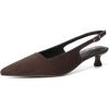 Dark Brown Suede