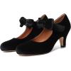 imageMostrin Fashion Vintage Womens Small Bowtie Platform Pumps Ladies Sexy High Heeled ShoesBlack Wp01