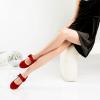 imageMostrin Fashion Vintage Womens Small Bowtie Platform Pumps Ladies Sexy High Heeled ShoesRed Wp01