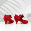 imageMostrin Fashion Vintage Womens Small Bowtie Platform Pumps Ladies Sexy High Heeled ShoesRed Wp01