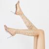 imageMostrin Womens Sandals Strappy Heels for Women Ankle Strap Lace Up Square Open Toe Heels Tie Up Stiletto High Heeled Sandals for Prom Party Daily WearSilver02