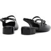 imageMostrin Mary Jane Shoes Women Slingback Chunky Low Heels for Women Closed Rounded Toe Ankle Strap Pumps Daily Wedding Party Dress ShoesBlack