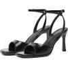 imageMostrin Strappy Heels for Women Square Open Toe Lace Up Heeled Sandals Ankle Strap Sexy Stiletto High Heels for Party Prom Dating WeddingBlack 07