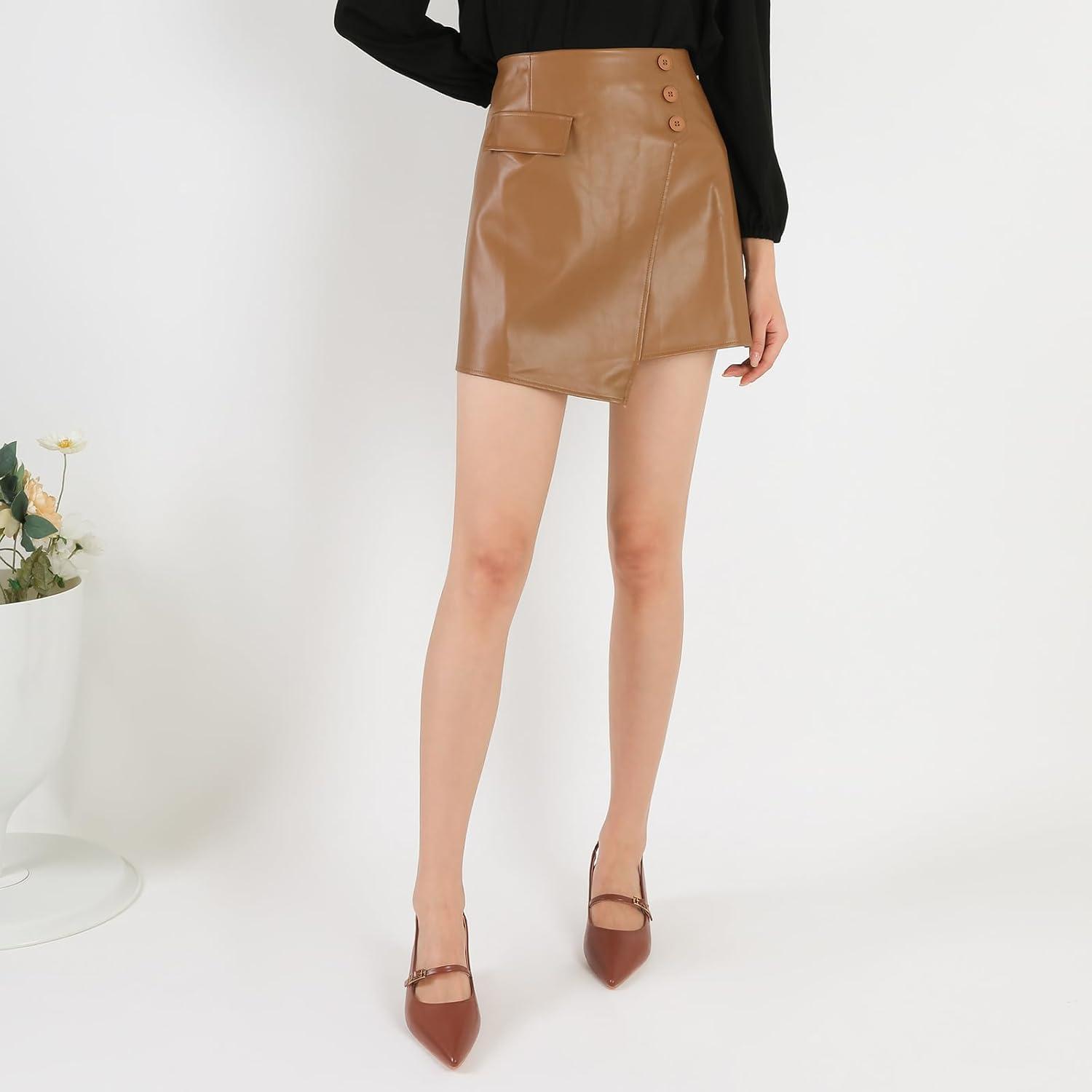 imageMostrin Kitten Heels for Women Slingback Pointed Closed Toe Heels Womens Pumps Shoes for Wedding Party CommutingBrown03