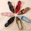 imageMostrin Slingback Kitten Heels for Women Pointed Closed Toe Heels Low Pumps Shoes for Party Work OfficeChoc Croc
