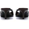 image:imageMostrin Kitten Heels for Women Pointed Toe Vintage Mules Heels Sexy Slip on Stiletto Backless Sandals for Party Wedding DailyChocbrown