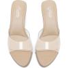 image:imageMostrin Kitten Heels for Women Pointed Toe Vintage Mules Heels Sexy Slip on Stiletto Backless Sandals for Party Wedding DailyClear