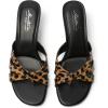 image:imageMostrin Kitten Heels for Women Pointed Toe Vintage Mules Heels Sexy Slip on Stiletto Backless Sandals for Party Wedding DailyLeopard 01