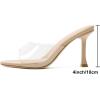 image:imageMostrin Kitten Heels for Women Round Toe Heels With Bow Vintage Mules Sexy Slip on Stiletto Backless Sandals for Party DailyClear08