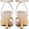 image:imageMostrin Strappy Heels for Women Lace Up Ankle Strap Round Open Toe Stiletto High Heels Womens Heeled Sandals for Prom Party DailyNude10
