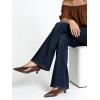 image:imageMostrin Kitten Heels for Women Pointed Closed Toe Heels Low Pumps Shoes for Party Work OfficeChoc Brown