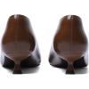 image:imageMostrin Kitten Heels for Women Pointed Closed Toe Heels Low Pumps Shoes for Party Work OfficeChoc Brown