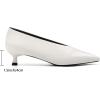 image:imageMostrin Kitten Heels for Women Pointed Closed Toe Heels Low Pumps Shoes for Party Work OfficeDove