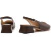 image:imageMostrin Womens Chunky Low Heels DOrsay Slingback Block Heel Pumps Closed Square Toe Dress Shoes for Work Office Daily WeddingChocbrown 03